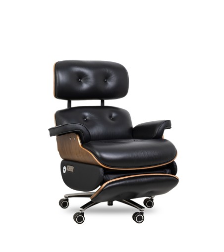 Fotel biurowy LOUNGE AUTOMATIC czarny