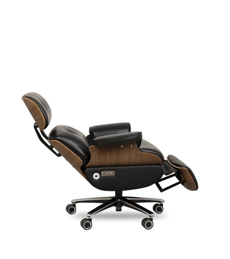 Fotel biurowy LOUNGE AUTOMATIC czarny