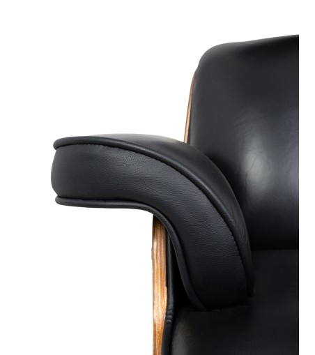 Fotel biurowy LOUNGE AUTOMATIC czarny