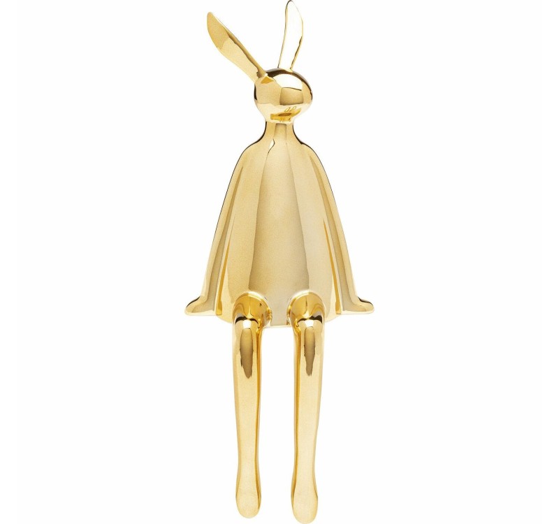 KARE dekoracja SITTING RABBIT 35 cm       złota