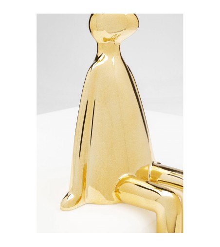 KARE dekoracja SITTING RABBIT 35 cm       złota