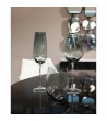 KARE komplet 4 kieliszków do wina         DIAMOND SMOKE 660 ml