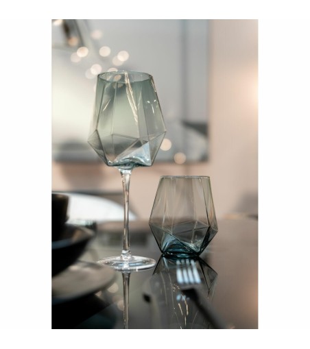 KARE komplet 4 szklanek DIAMOND SMOKE     510 ml