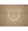 MOOSEE lampa wisząca LASSO 200 Smart      srebrna