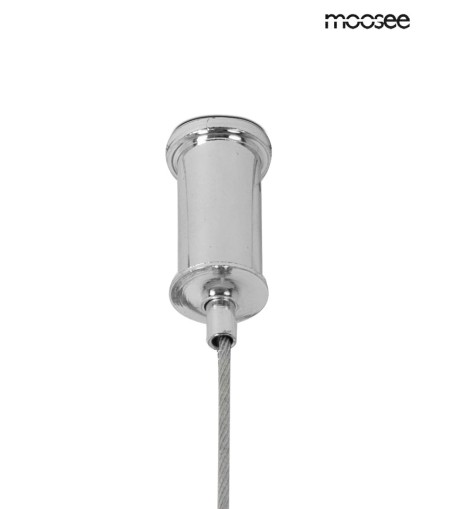 MOOSEE lampa wisząca LASSO 600 Smart      srebrna