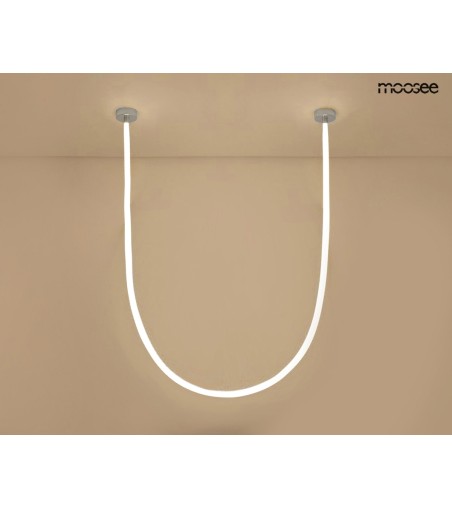 MOOSEE lampa wisząca LASSO 600 Smart      srebrna