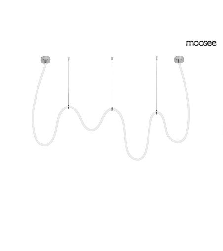 MOOSEE lampa wisząca LASSO 600 Smart      srebrna