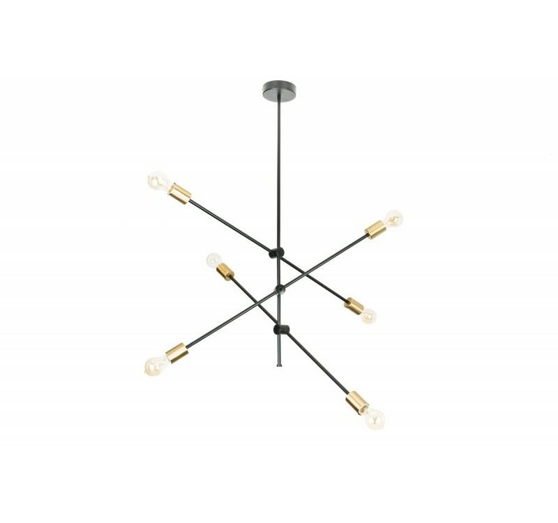 INVICTA lampa wisząca VARIATION -czarno-złota