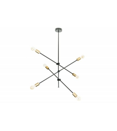 INVICTA lampa wisząca VARIATION -czarno-złota