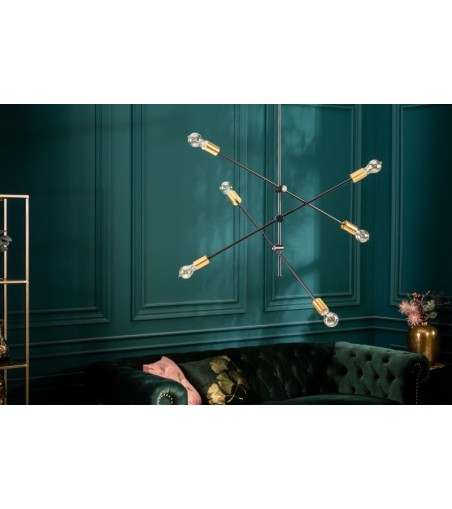 INVICTA lampa wisząca VARIATION -czarno-złota