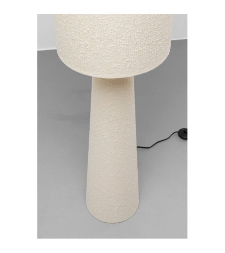 KARE lampa podłogowa MARLEEN BOUCLE 130   cm beżowa