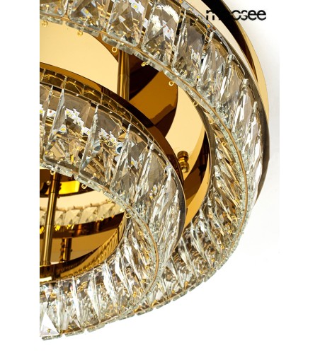 MOOSEE lampa sufitowa / plafon SAVOY 2    złota