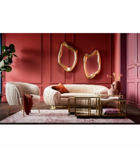 KARE sofa 2-osobowa PERUGIA beżowa