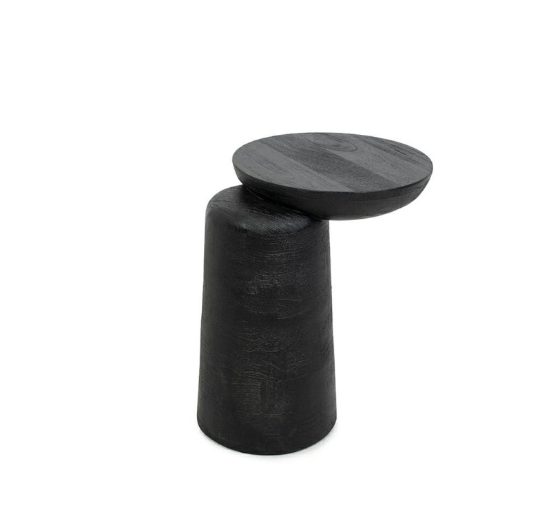 MaMaison stolik ELIAS 41 czarny / drewno