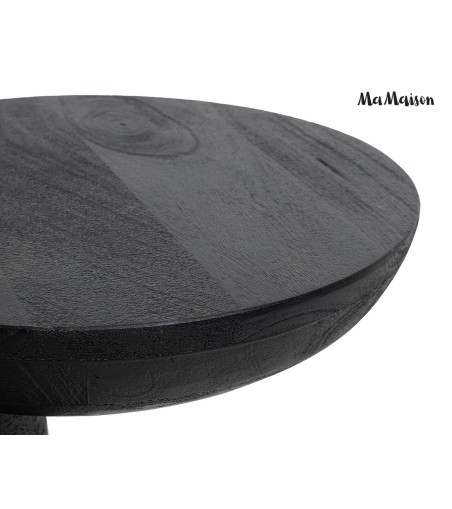 MaMaison stolik ELIAS 41 czarny / drewno