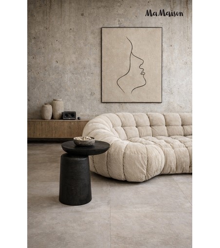 MaMaison stolik ELIAS 41 czarny / drewno