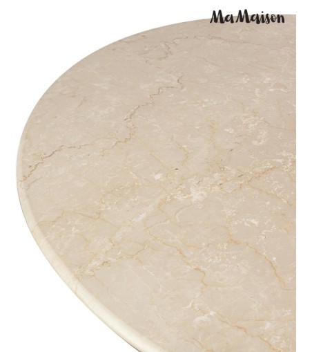 MaMaison stolik kawowy RAGNO 68 marmur    / drewno