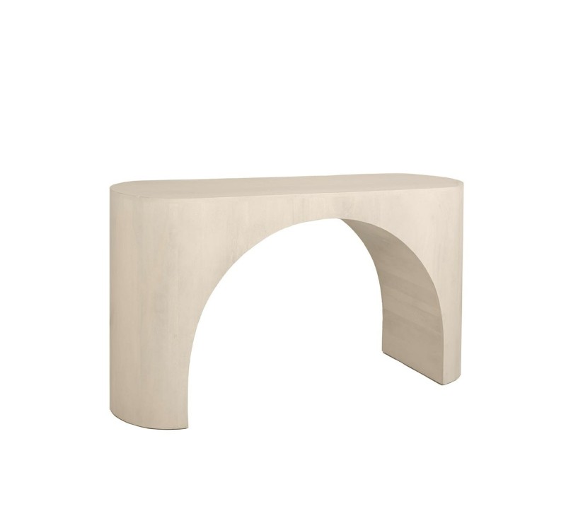 MaMaison konsola ICARO 136 beżowa /       drewno