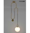 MOOSEE lampa wisząca LIFT złota
