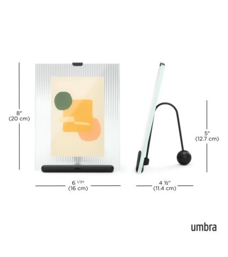 UMBRA ramka na zdjęcia FLUTE 4x6 czarna