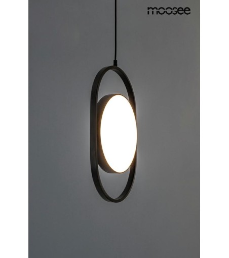 MOOSEE lampa wisząca SPINNER 19 czarna