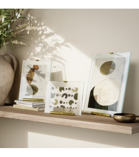 UMBRA ramka na zdjęcia FLUTE 4x6 złota