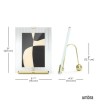 UMBRA ramka na zdjęcia FLUTE 4x6 złota