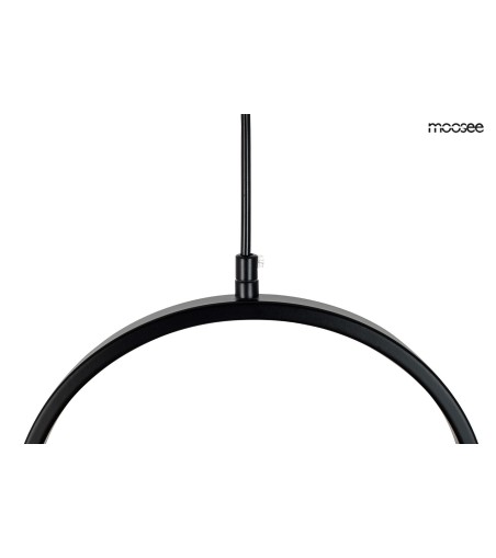 MOOSEE lampa wisząca SPINNER 19 czarna