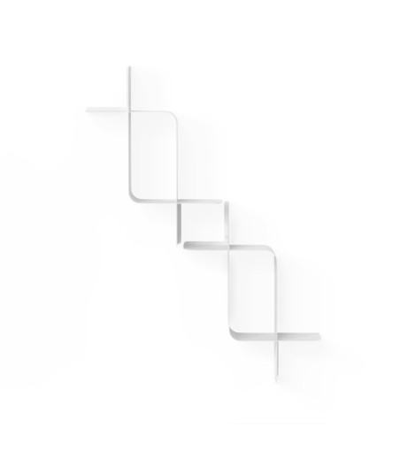 UMBRA zestaw 2 półek ściennych MONTAGE    biały