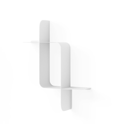 UMBRA zestaw 2 półek ściennych MONTAGE    biały