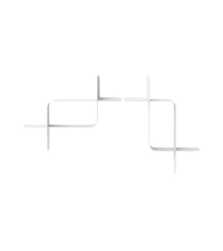 UMBRA zestaw 2 półek ściennych MONTAGE    biały