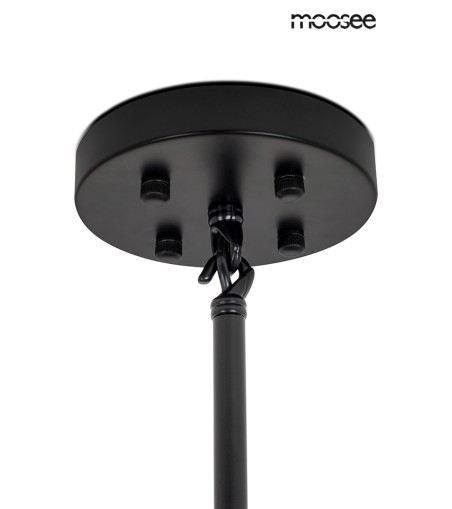 MOOSEE lampa wisząca CANDELABR 10 czarna