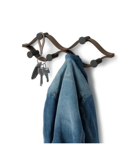 UMBRA wieszak MONTAGE 6 brązowy