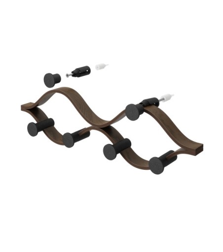 UMBRA wieszak MONTAGE 6 brązowy