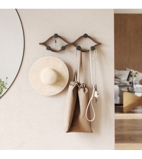 UMBRA wieszak MONTAGE 6 brązowy