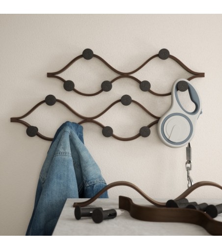 UMBRA wieszak MONTAGE 6 brązowy