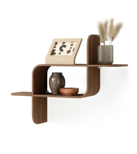 UMBRA półka ścienna MONTAGE               ciemnobrązowa