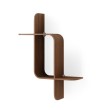 UMBRA półka ścienna MONTAGE               ciemnobrązowa