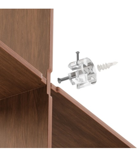 UMBRA półka ścienna MONTAGE               ciemnobrązowa