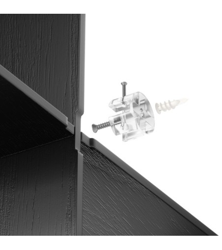 UMBRA półka ścienna MONTAGE czarna