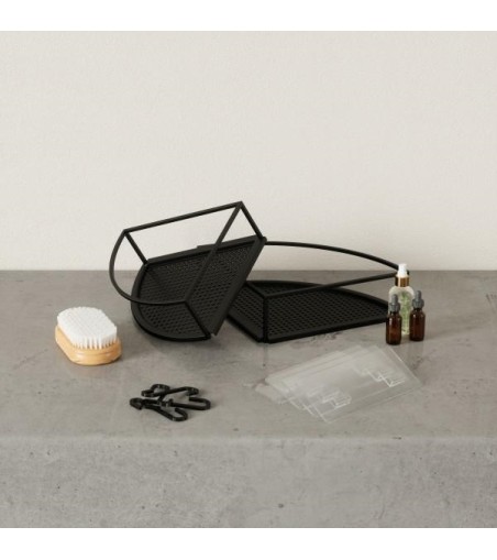 UMBRA zestaw 2 półek narożnych CUBIKO     czarny