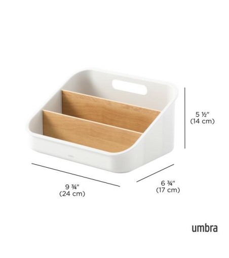 UMBRA organizer BELLWOOD biały