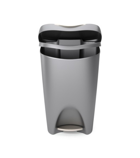 UMBRA kosz na śmieci BRIM szary