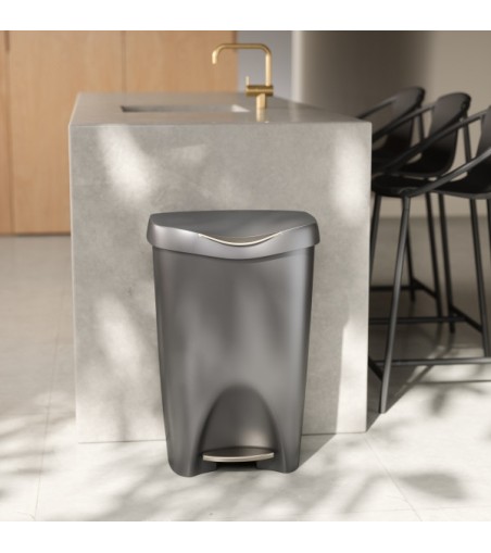 UMBRA kosz na śmieci BRIM szary