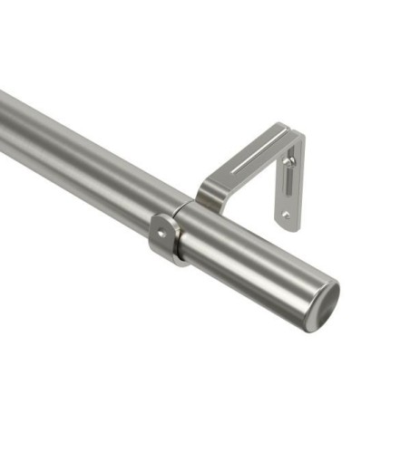 UMBRA karnisz ZEN 81 - 162 cm srebrny