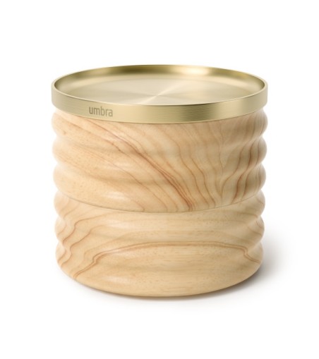 UMBRA organizer na biżuterię TESORA       złoty / jasnobrązowy