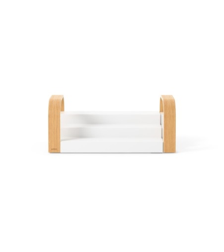 UMBRA półka na przyprawy BELLWOOD biała   / jasnobrązowa