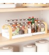 UMBRA półka na przyprawy BELLWOOD biała   / jasnobrązowa