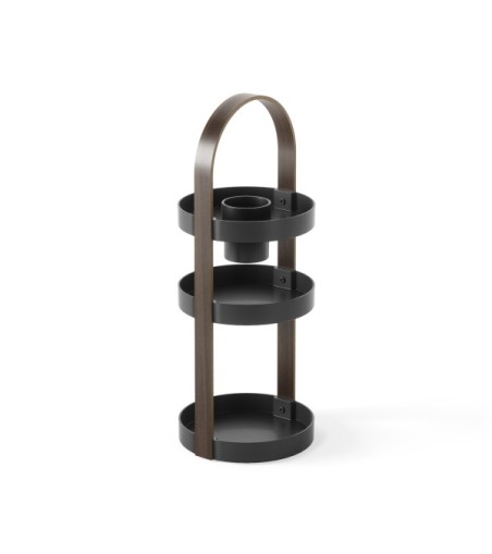 UMBRA organizer na kosmetyki BELLWOOD     czarny / brązowy