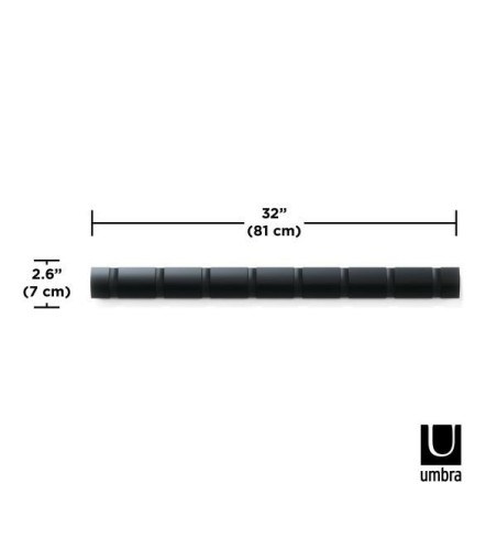 UMBRA wieszak na ubrania FLIP 8 czarny